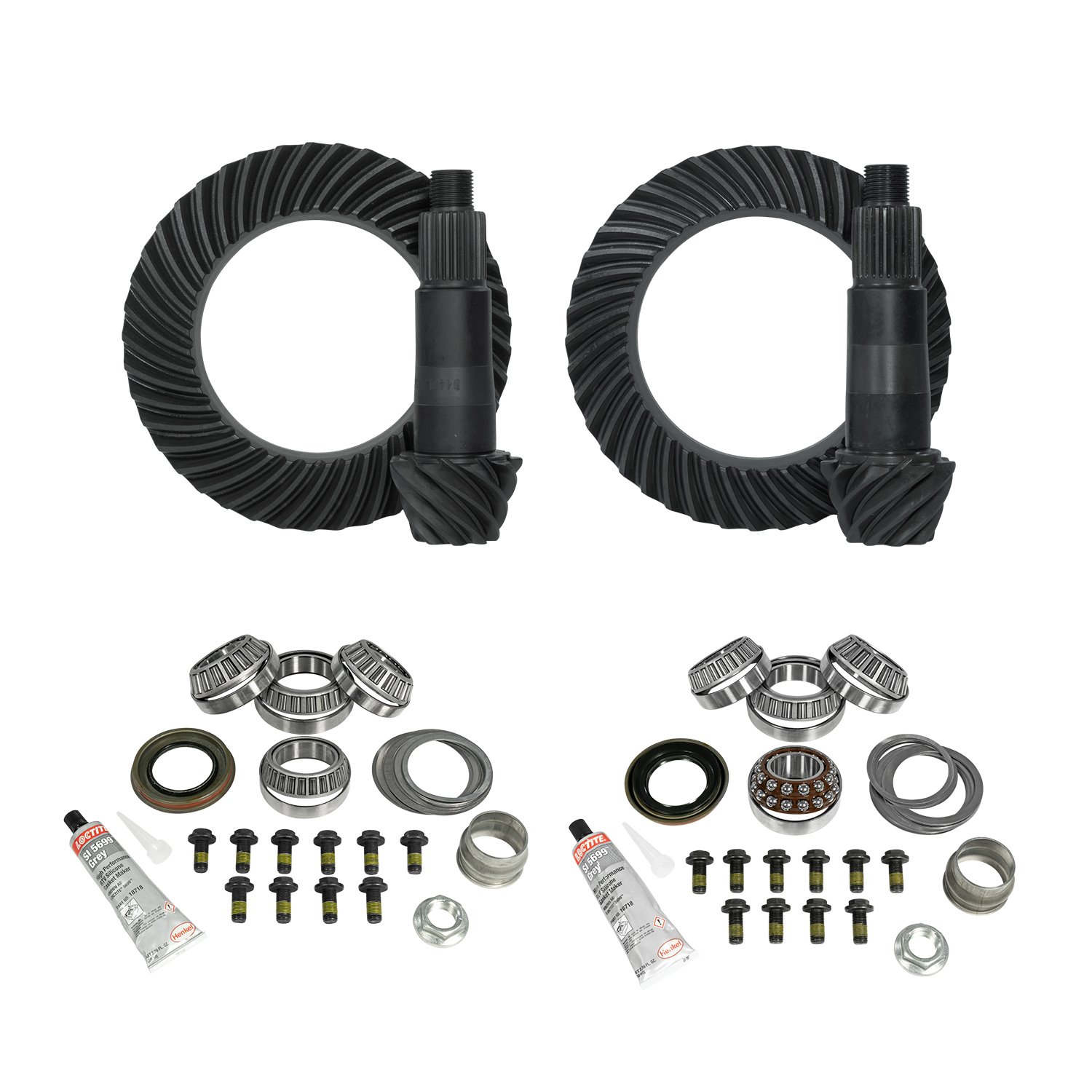 Re-Gear And Install Kit, Dana 44 Front & Rear, Jeep Jl/Jt Rubicon, 5.38