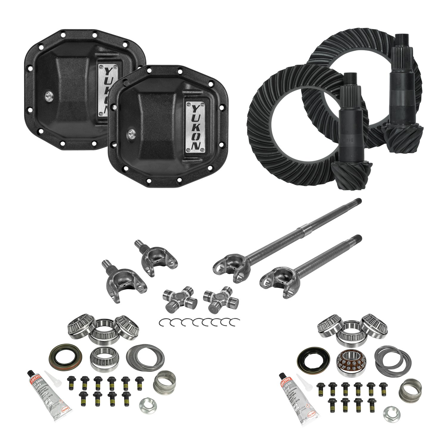 Stage 3 Jeep Jl Re-Gear Kit W/Covers, Front Axles, Dana 30/35, 5.13 Ratio