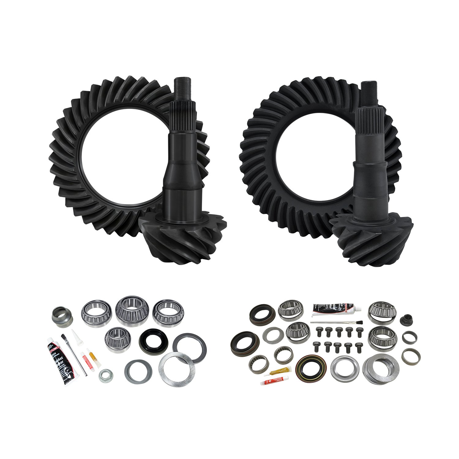 Re-Gear & Installation Kit, Ford 9.75 in., Various F150, 3.73 Ratio, Fr&Rr