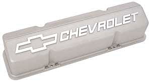 Small Block Chevy Competition Valve Cover Bow Tie