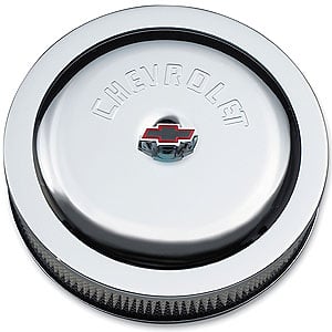 Parts Air Cleaner 14" High Performance Chevrolet with Bow Tie center nut