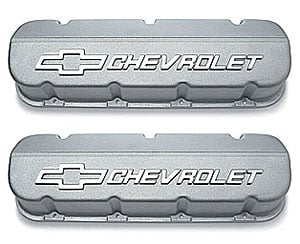 Big Block Chevy Aluminum Valve Covers Competition Style