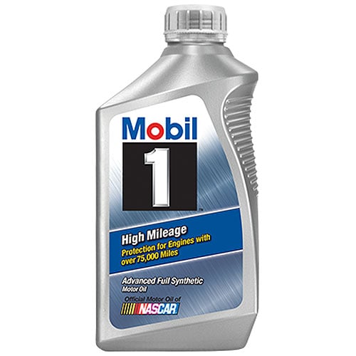 Mobil 1 High Mileage Advanced Full Synthetic Motor Oil 10W-30