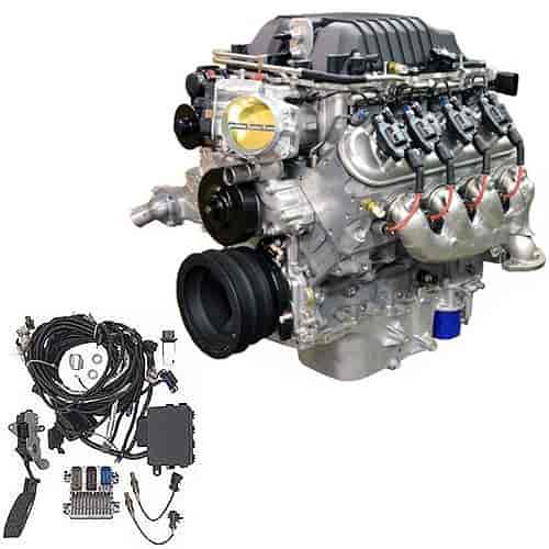 LSA Supercharged 376ci 6.2L Engine Kit, 556 HP @ 6100 RPM