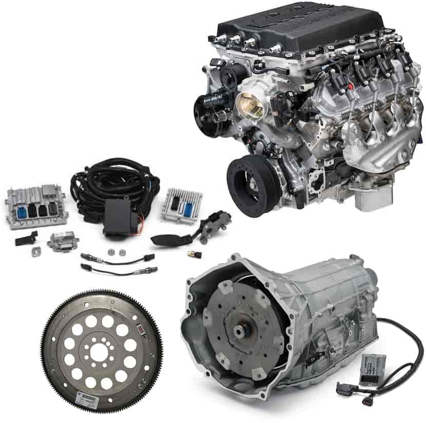 GM Gev V LT5 Supercharged 6.2L Crate Engine Connect & Cruise Powertrain System with Supermatic 8L90-E Automatic Transmission