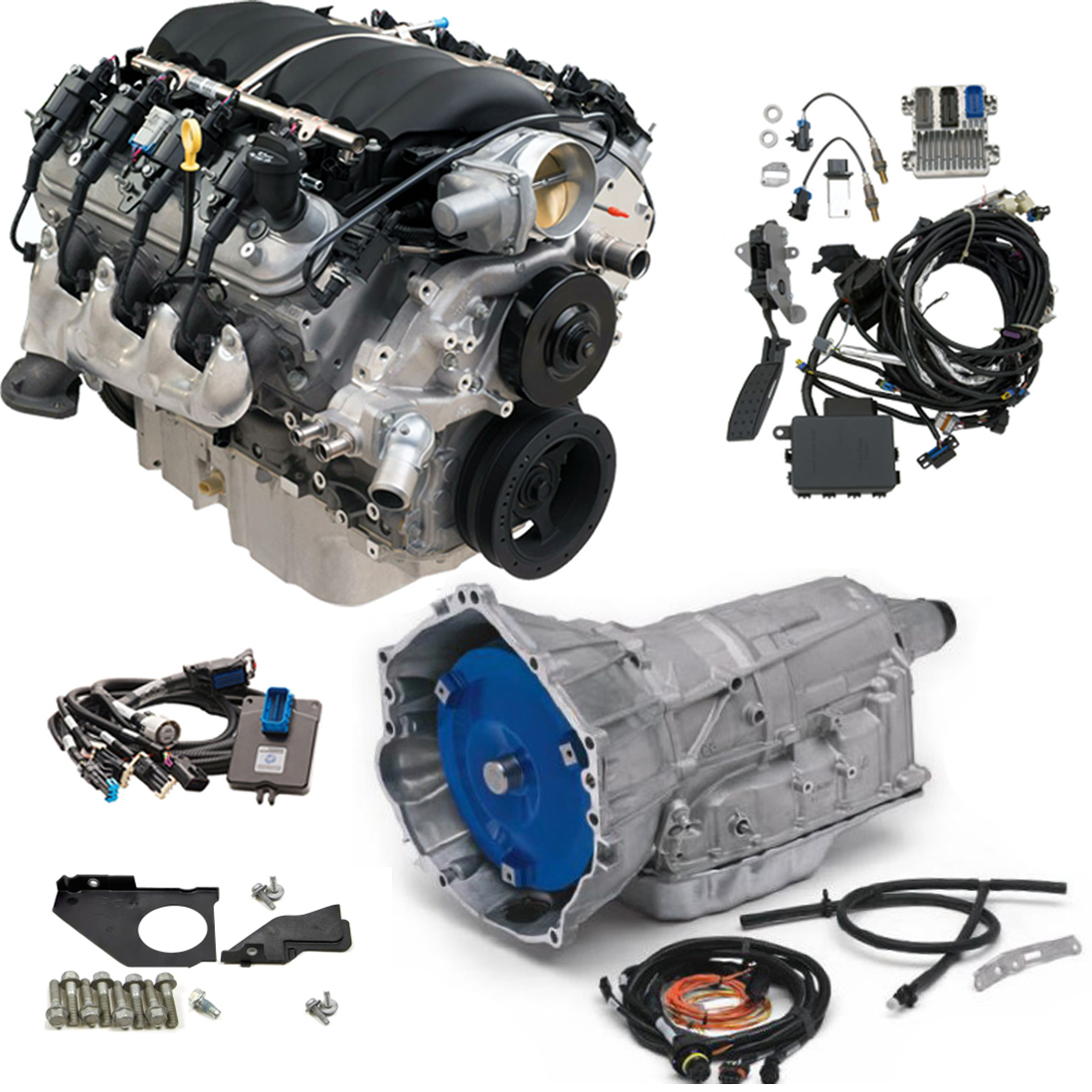 LS376/525 6.2L Connect & Cruise Powertrain System with Supermatic 6L80-E Automatic Transmission