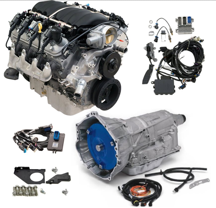 19435098 GM LS3 6.2L Crate Engine Connect & Cruise Powertrain System w/6L80-E Transmission