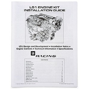 LS1 Engine Kit Installation Guide, 36 page Comprehensive Guide