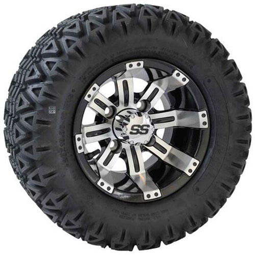 Trail Tire with Charger Machined Black Rim