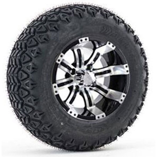 Trail Tire with Charger Machined Black Rim
