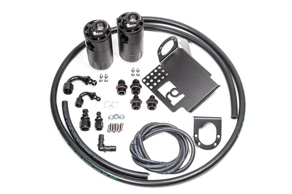 Dual Catch Can Kit, S2000 Right Hand Drive and 2006-2009 S2000 Left Hand Drive, Fluid Lock