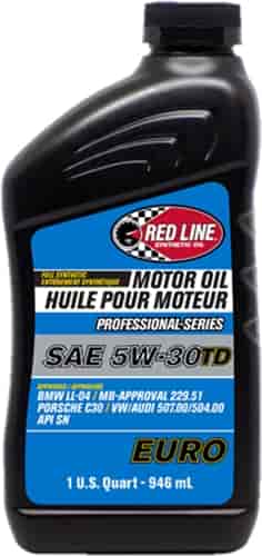 Professional Series Full Synthetic EURO Motor Oil 5W-30