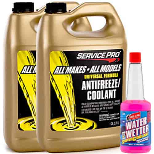 Cooling System Summer Heat Kit Includes: (1) 12oz Bottle Red Line Water Wetter