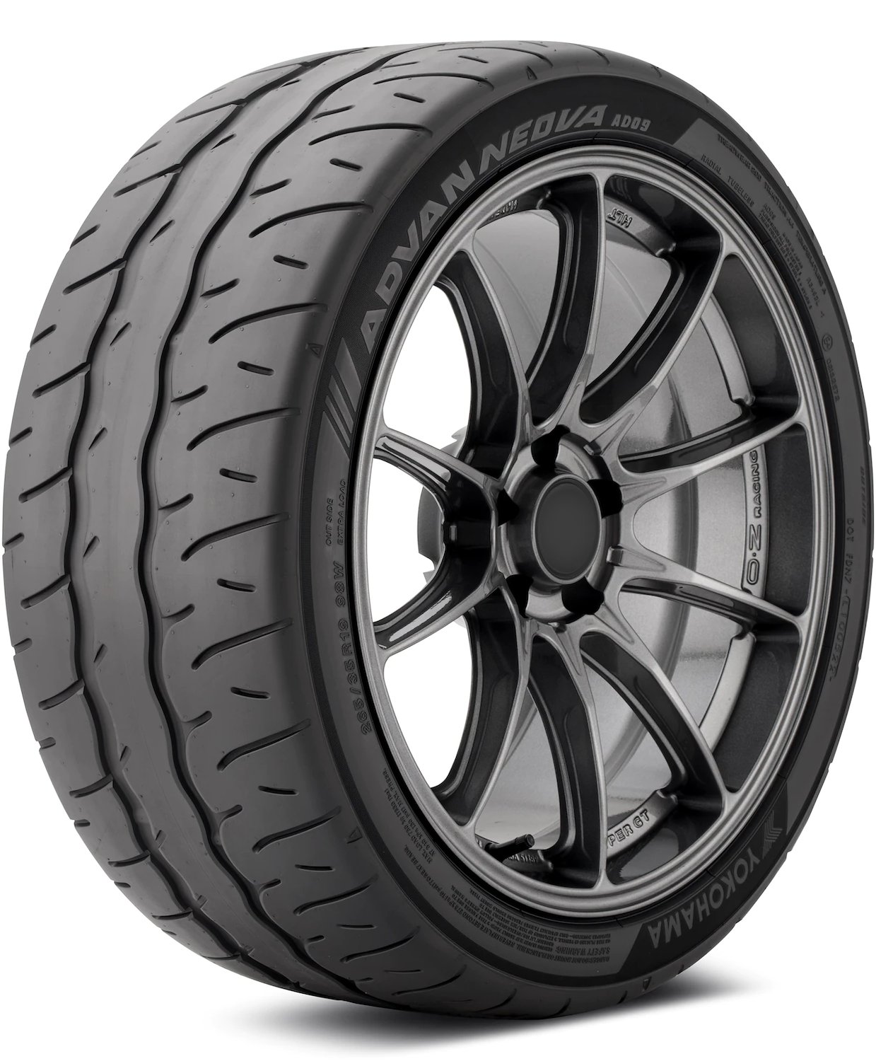 110111963 ADVAN Neova AD09 Tire, 235/35R20 [Blackwall Sidewall