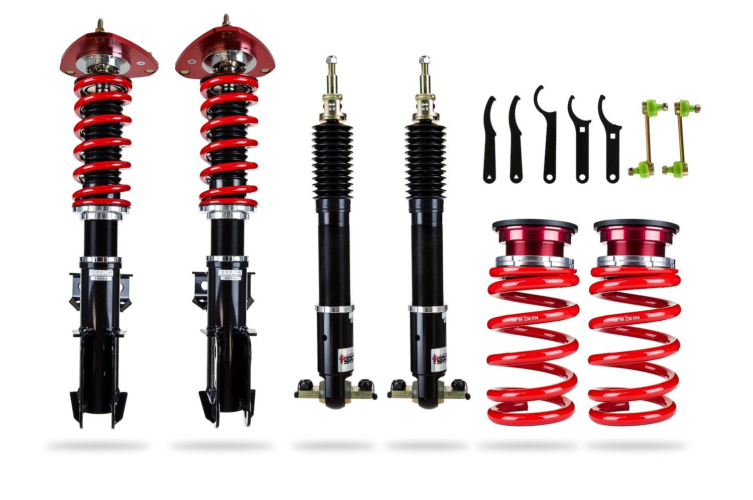 PED-162099 Extreme XA Coilover Kit, Ford Mustang S550, Plus