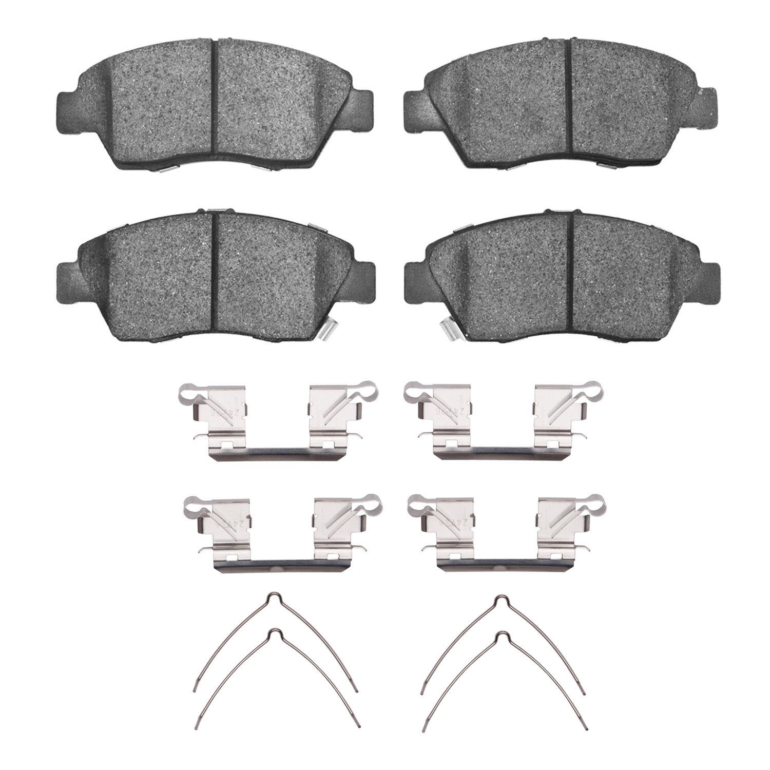Performance Sport Brake Pads & Hardware Kit, 2012-2015 Acura/Honda, Position: Front