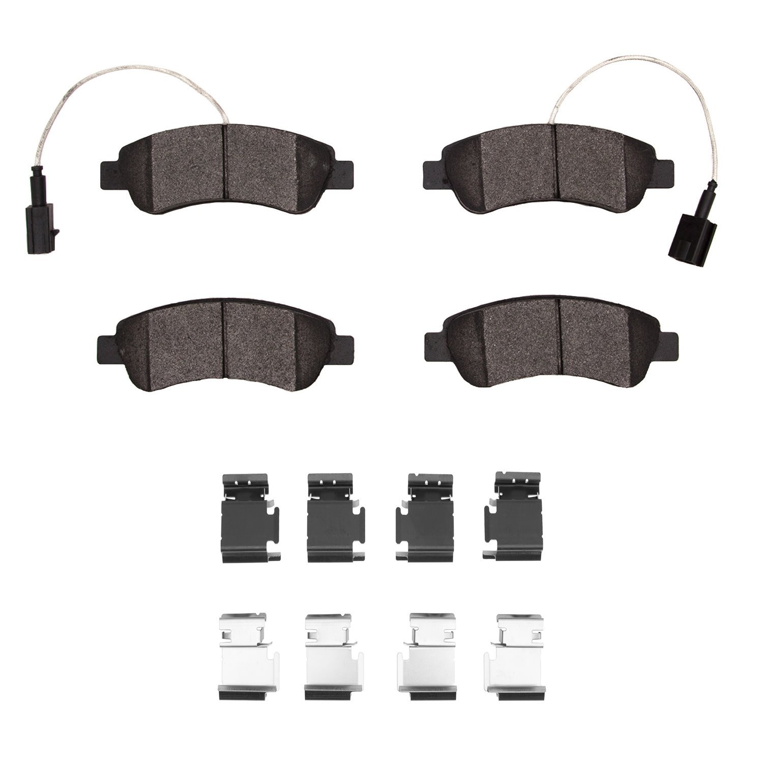 Super-Duty Brake Pads & Hardware Kit, 2014-2021 Mopar, Position: Rear