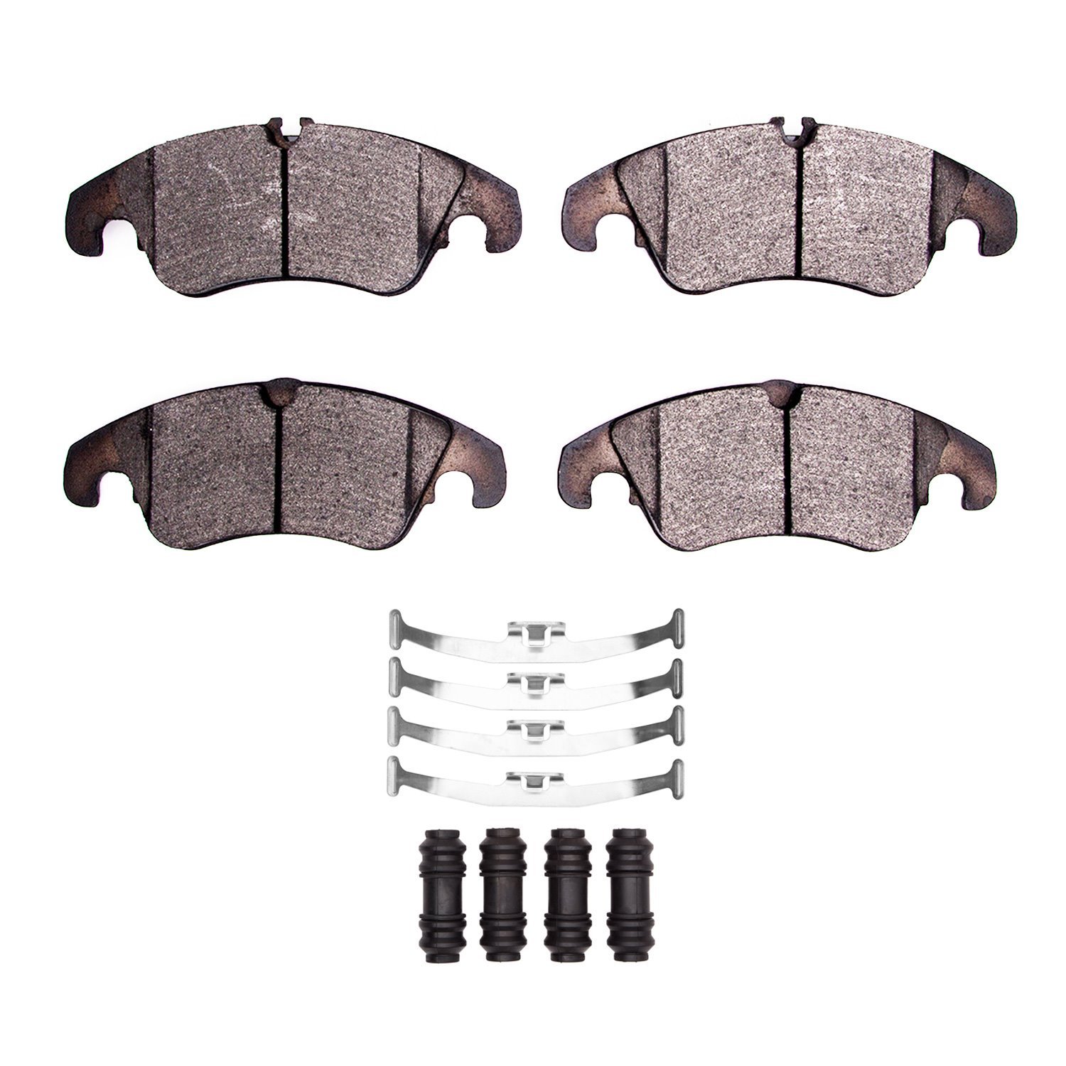 Ceramic Brake Pads & Hardware Kit, 2008-2017 Audi/Porsche/Volkswagen, Position: Front