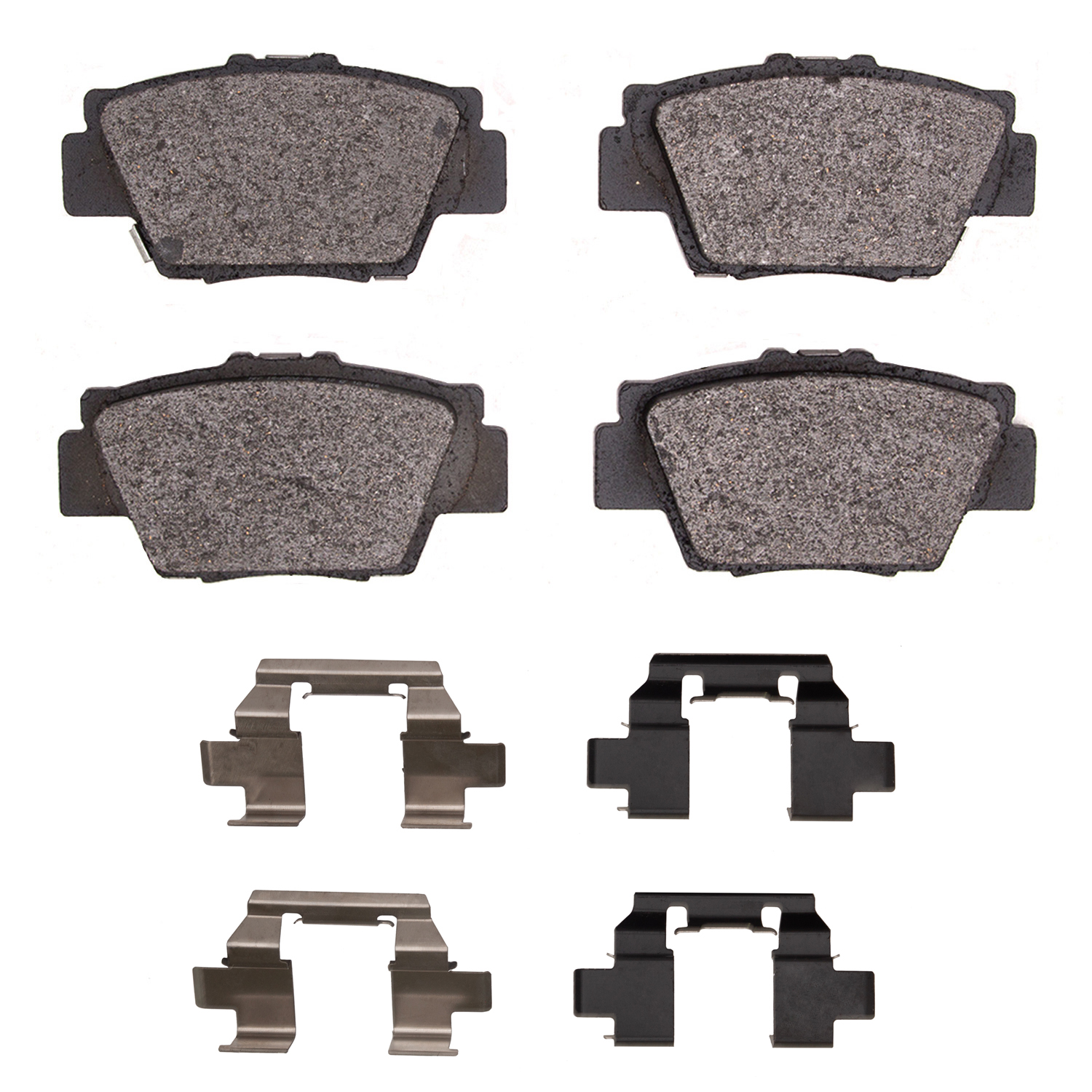 Semi-Metallic Brake Pads & Hardware Kit, 1997-2005