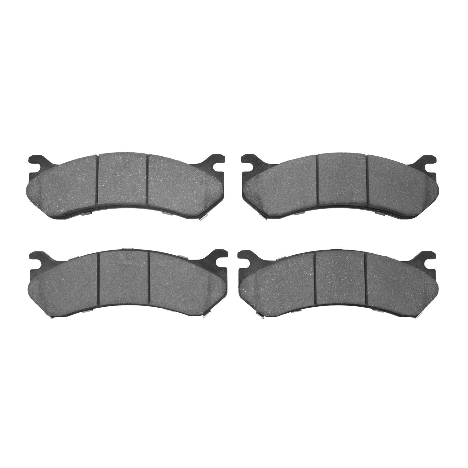 Semi-Metallic Brake Pads, 1999-2013 GM, Position: Front & Rear