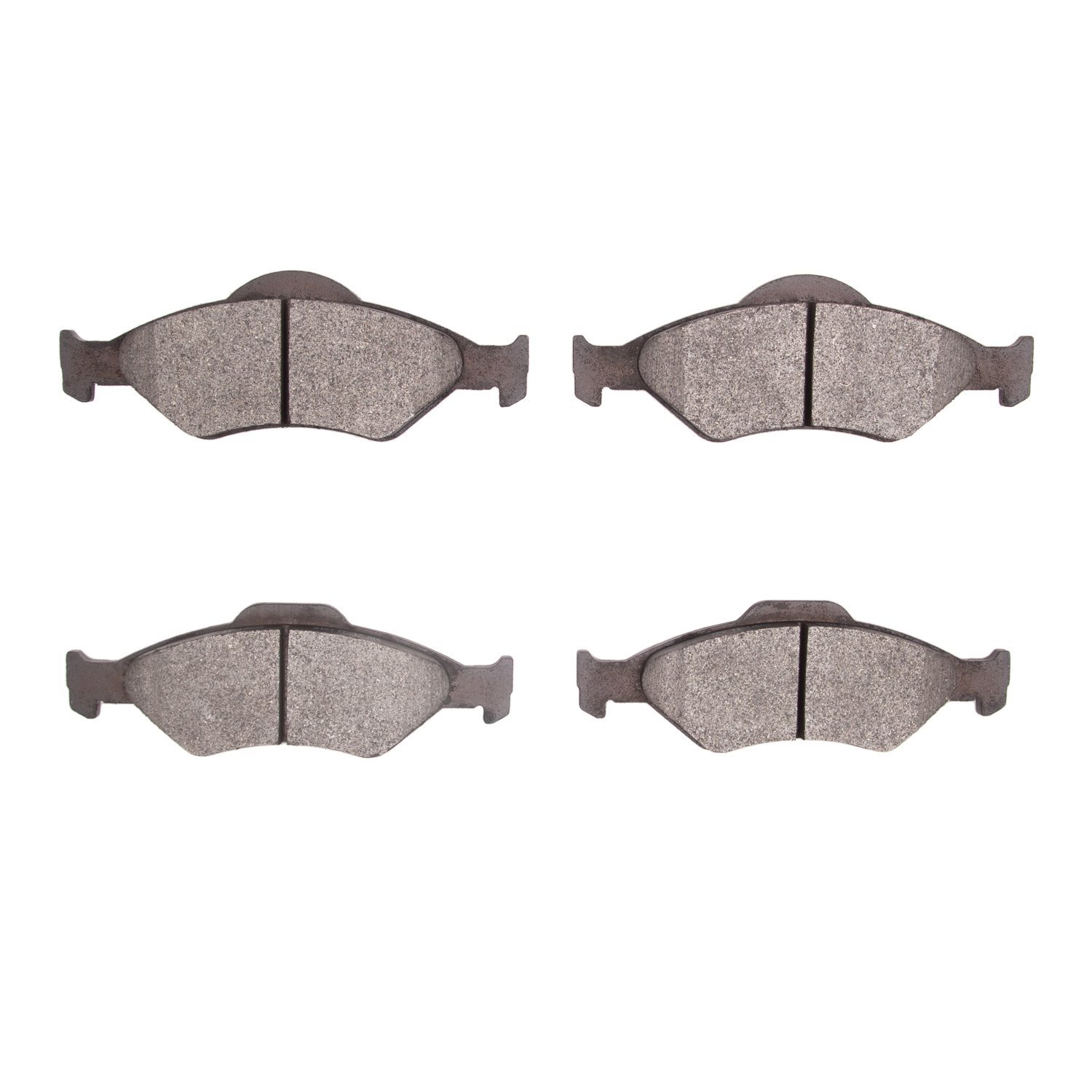 Semi-Metallic Brake Pads, 2005-2009 Ford/Lincoln/Mercury/Mazda, Position: Front