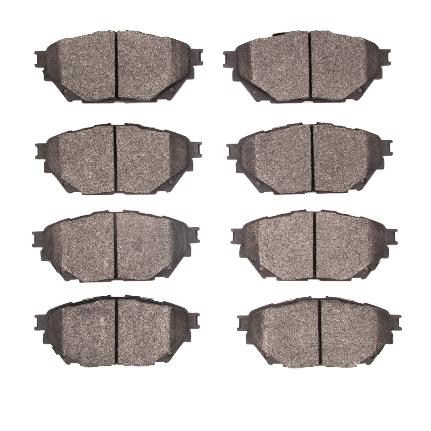 Semi-Metallic Brake Pads, 2012-2020 Fits Multiple Makes/Models, Position: Front & Rear
