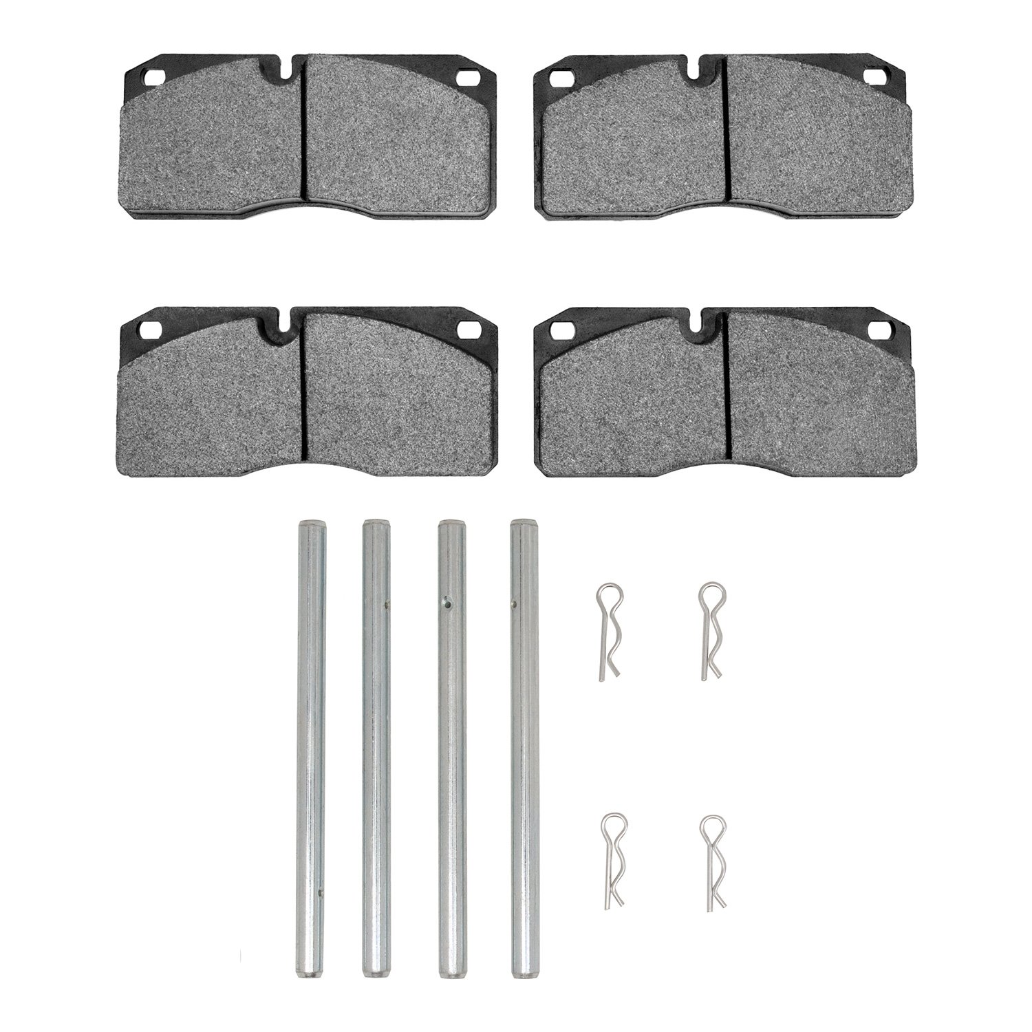 Performance Off-Road/Tow Brake Pads & Hardware Kit, 1987-2012 Fits Multiple Makes/Models, Position: Front & Rear