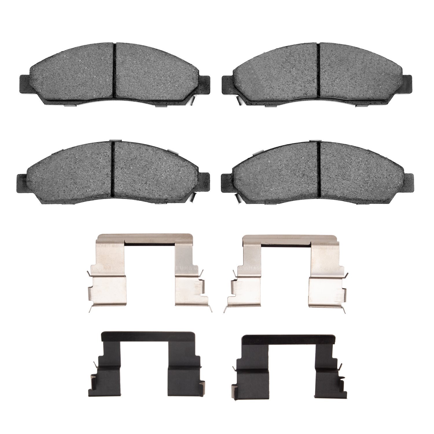 Performance Off-Road/Tow Brake Pads & Hardware Kit, 2004-2008 GM, Position: Front