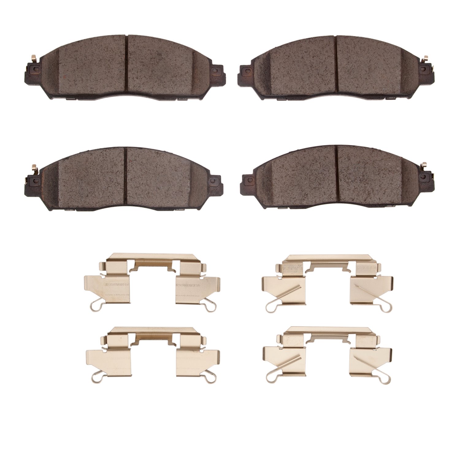 Optimum OE Brake Pads & Hardware Kit, Fits Select Infiniti/Nissan, Position: Front