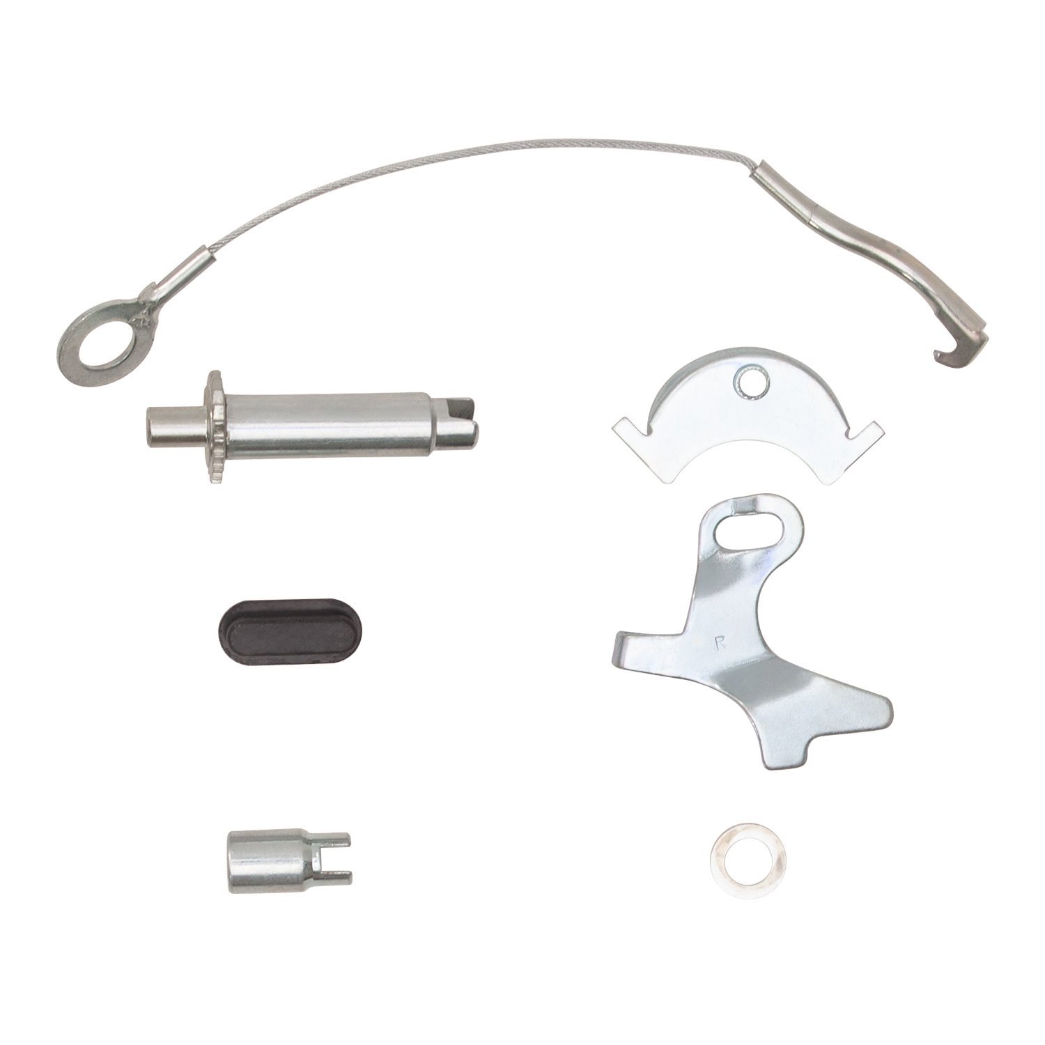 Drum Adjuster Kit, 1971-1994 Ford/Lincoln/Mercury/Mazda, Position: Rear Right