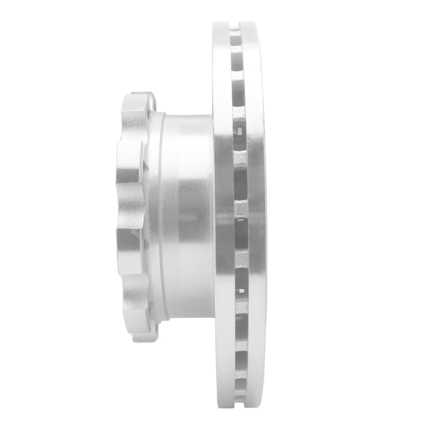 E-Line Drilled & Slotted Silver Brake Rotor, 2005-2017 Fits Multiple Makes/Models, Position: Front & Rear Right