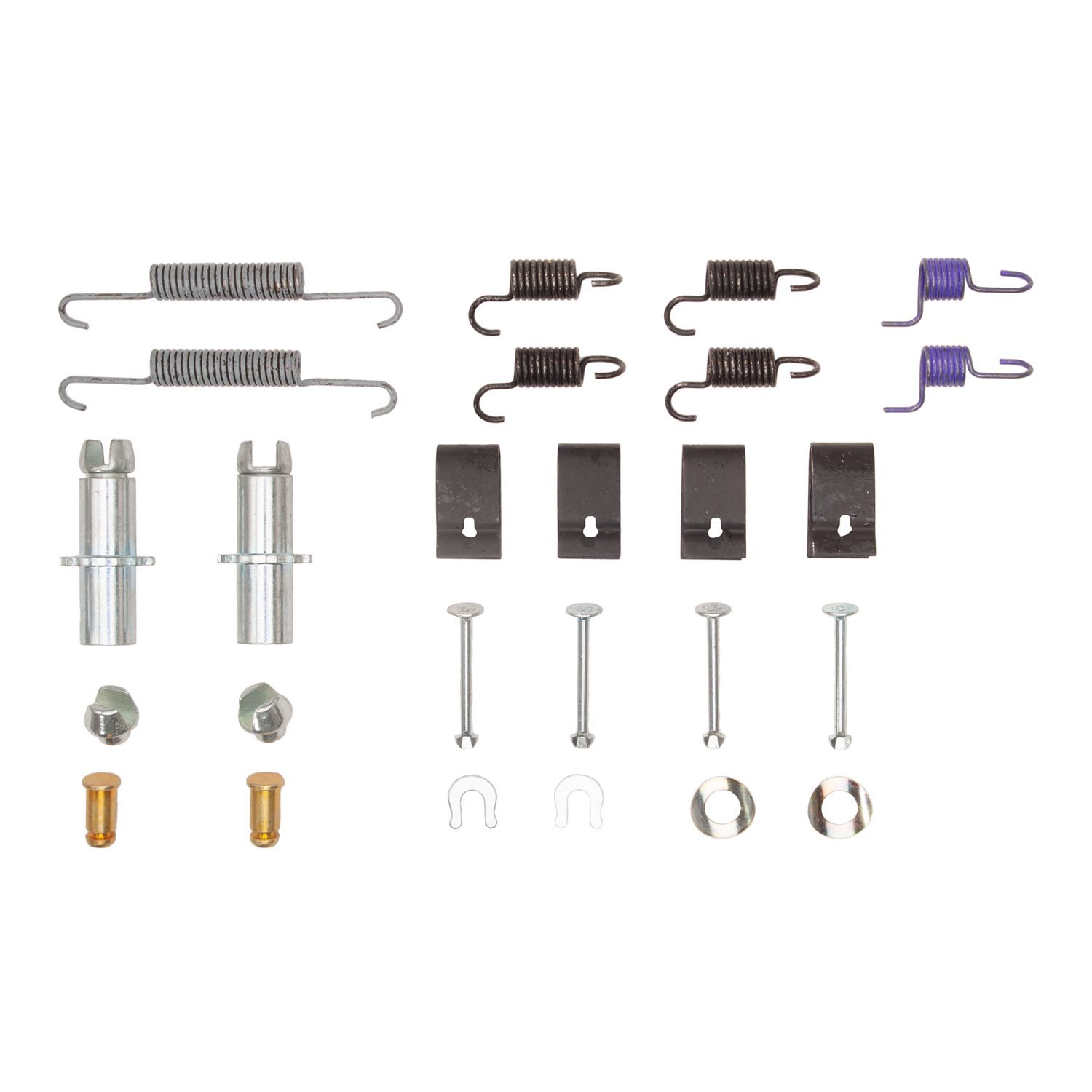 Drum Brake Hardware Kit, Fits Select Multiple Makes/Models, Position: Rear