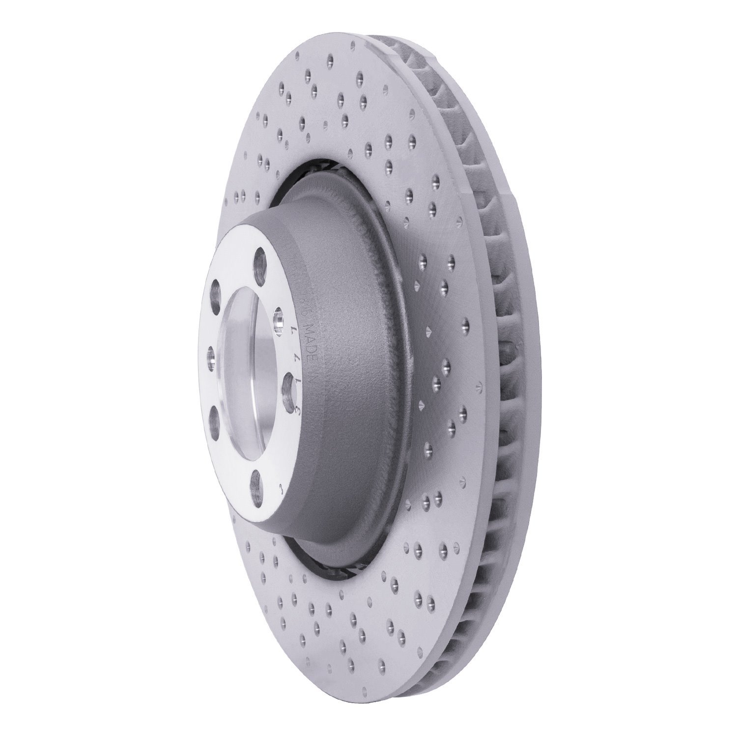 Hi-Carbon Alloy Geomet-Coated Drilled Rotor, 2013-2019