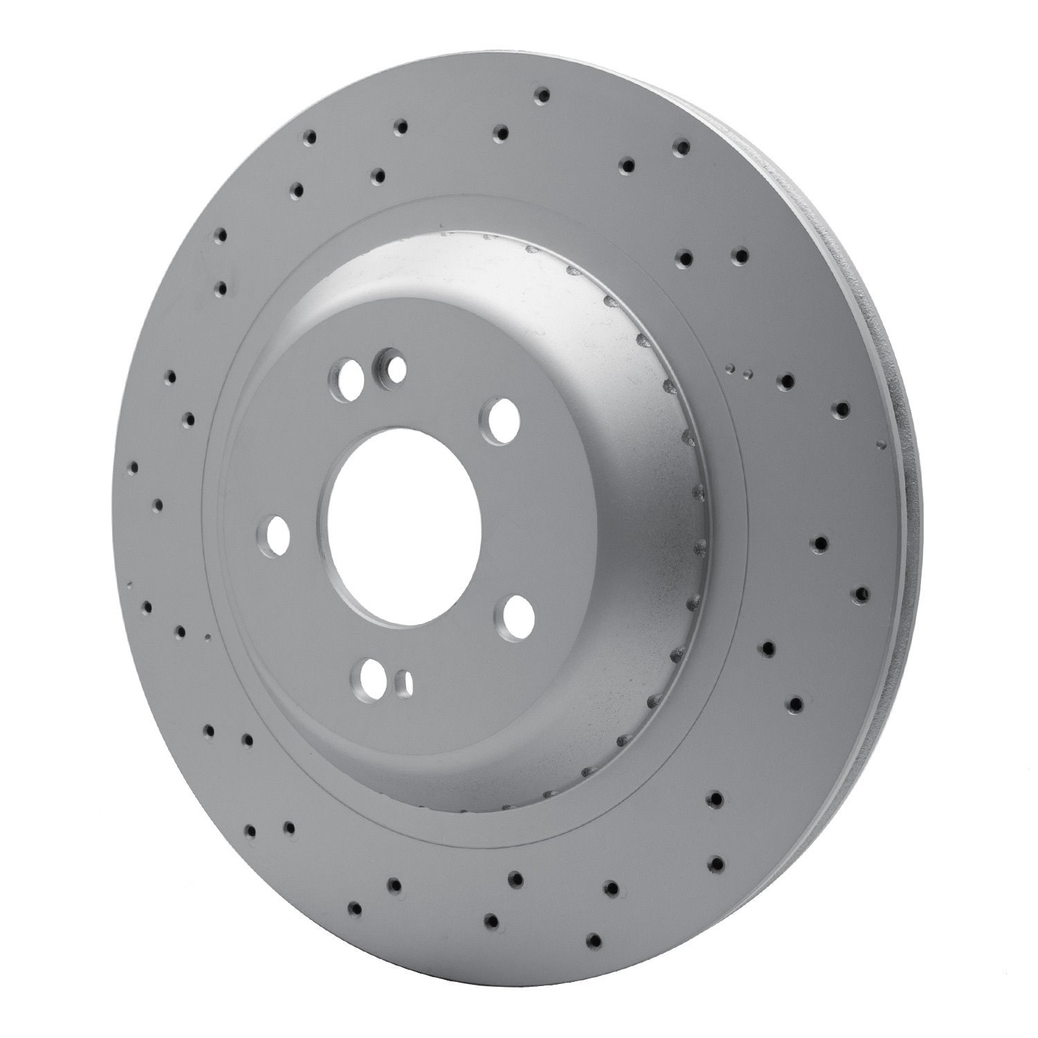 GeoSpec-Coated Drilled Rotor, 2014-2021 Mercedes-Benz, Position: Rear