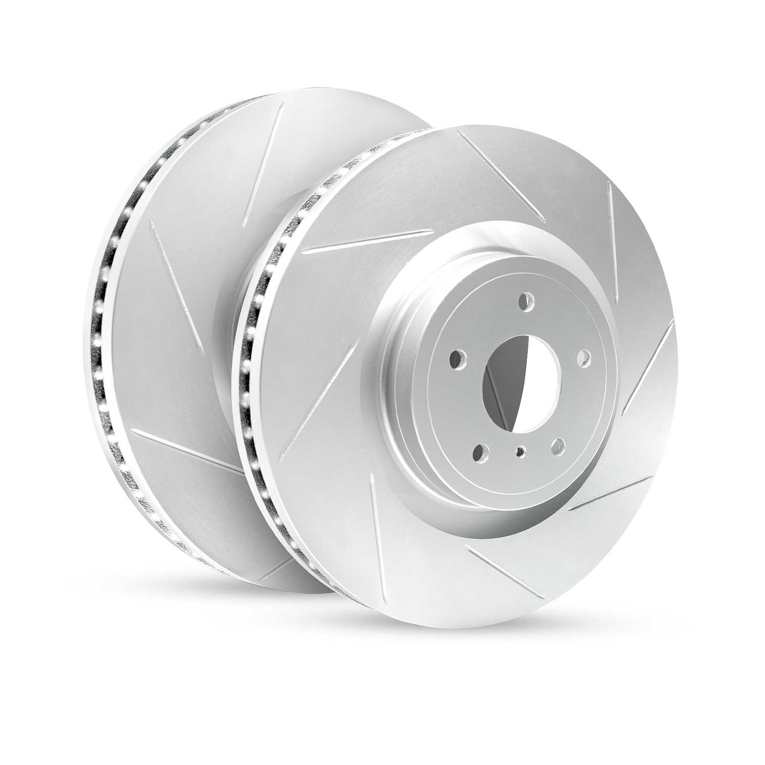 E-Line Slotted Silver Rotors, 1988-1998 Ford/Mazda, Position: