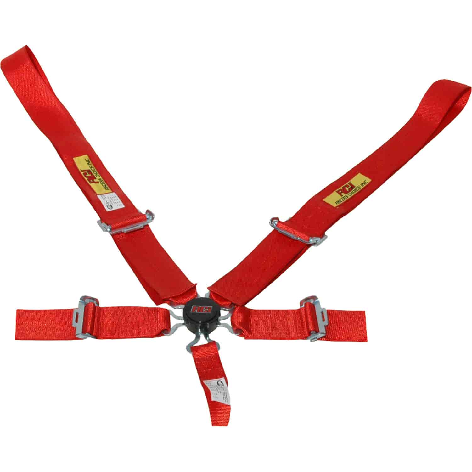 Cam-Lock Type 5-Point Individual Harness Pull-Up Lap Belt Adjusters