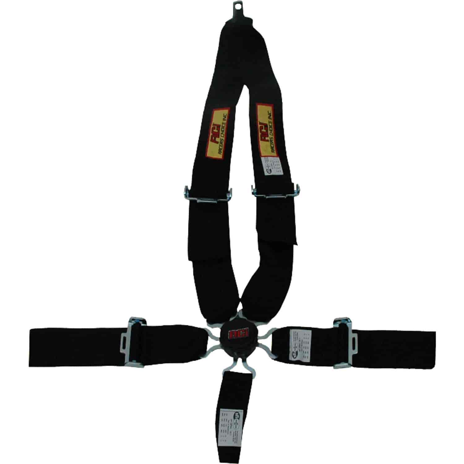 Cam-Lock 5-Way V-Type Racing Harness Pull-Up Straps