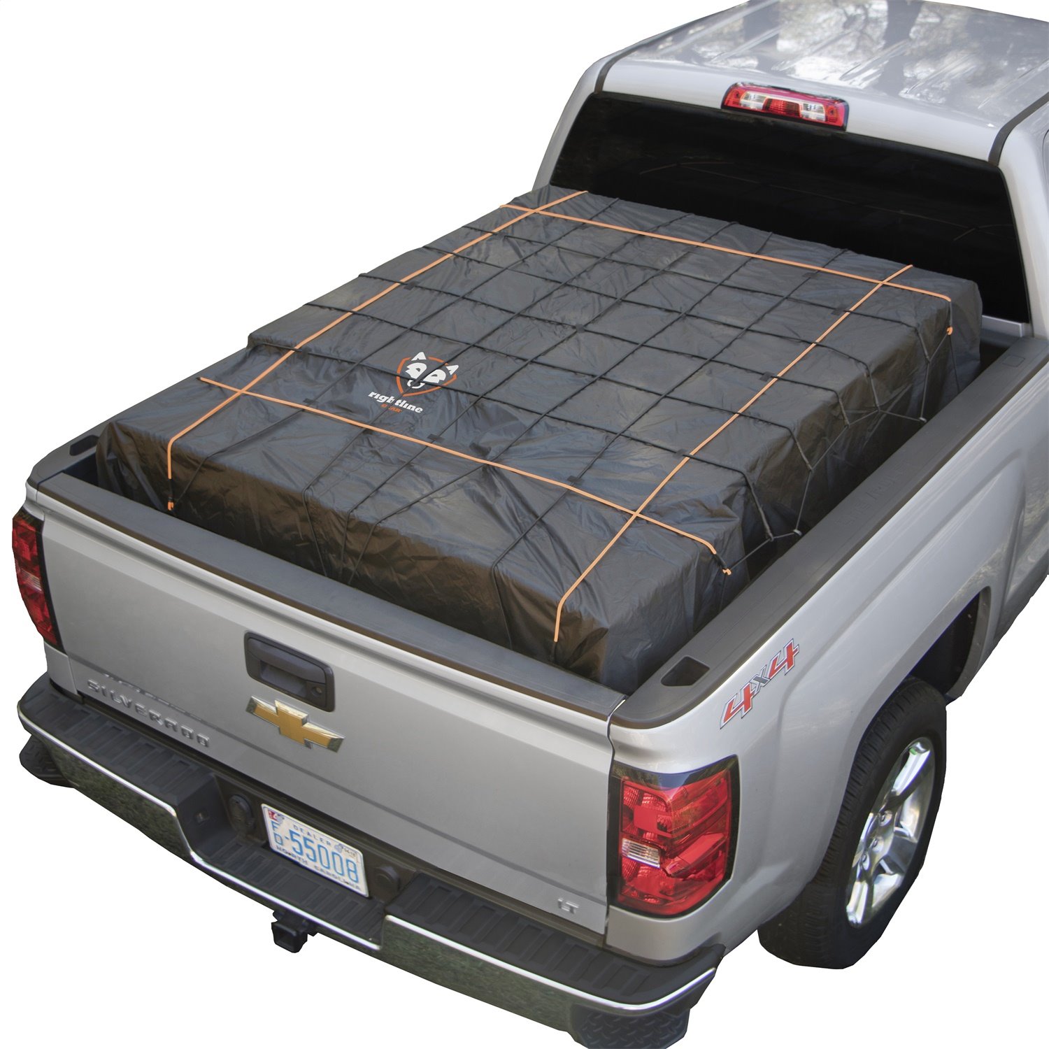 100T60 Truck Bed Cargo Net with Built-In Tarp
