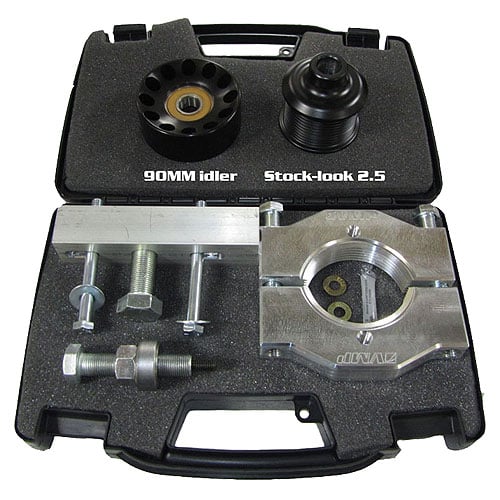 Supercharger & Idler Pulley Kit with Ultimate Pulley Tool