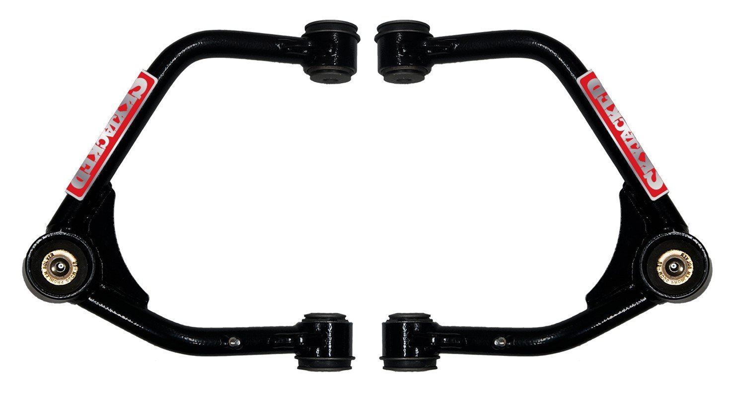 Upper A-Arms for 2019-2021 Chevy Silverado, GMC Sierra 1500 Pickup Truck 4WD [2 in.-3.5 in. Lift]
