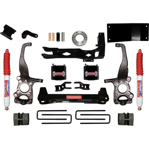 Suspension Lift Kit 2015-16 Ford F150 6" Lift 4WD Includes Hydro 7000 Shocks