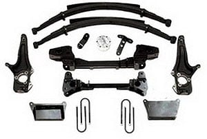 Suspension Lift Kit 6 in. Lift Incl. Rear Springs PN[F9701A-NSP/F9701BS] No Skid Plate