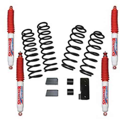 JK200BPNSR Front and Rear Suspension Lift Kit, Lift Amount: 2.5 in. Front/2.5 in. Rear