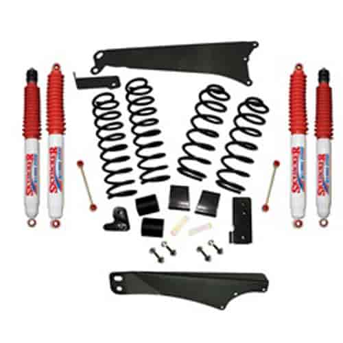 JK350BPHSR Front and Rear Suspension Lift Kit, Lift Amount: 3.5 in. Front/3.5 in. Rear