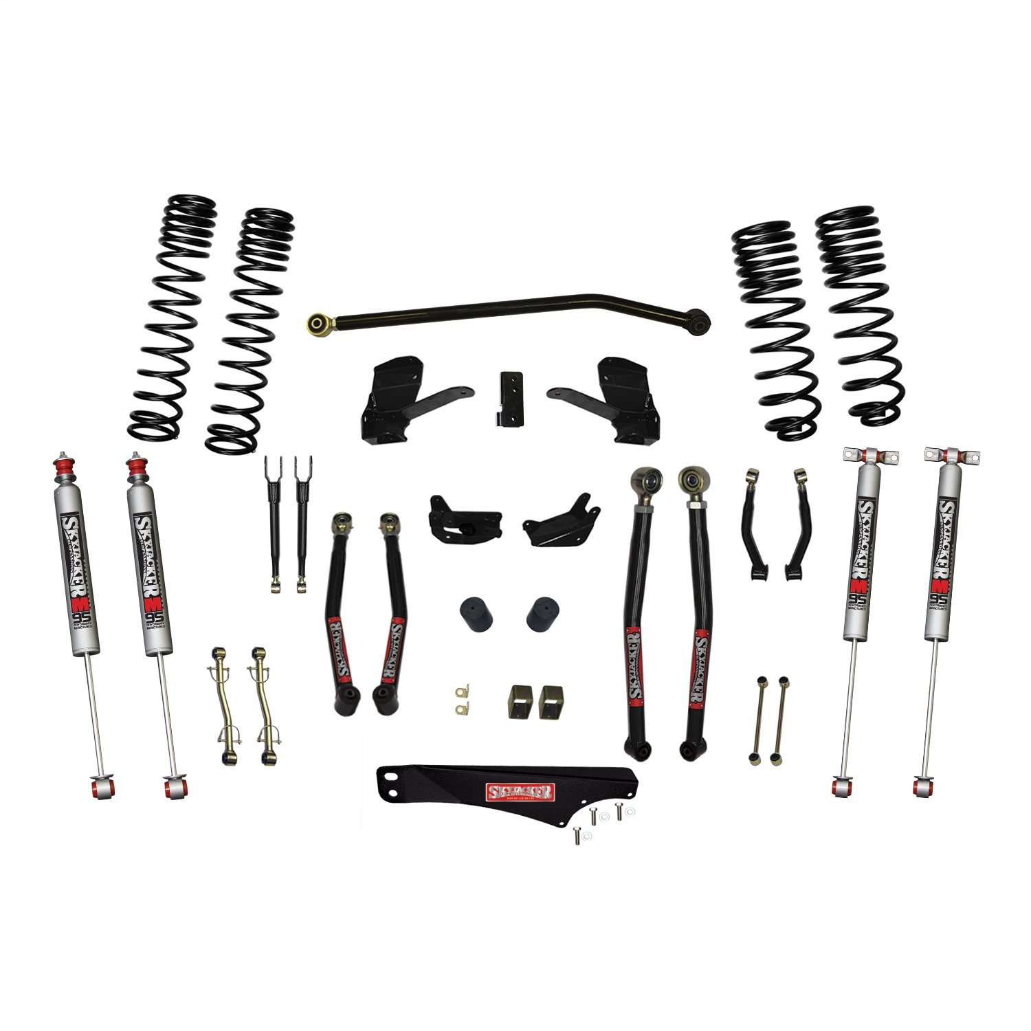 JK40LKLT-SXM Front and Rear Suspension Lift Kit, Lift Amount: 4 in. Front/4 in. Rear