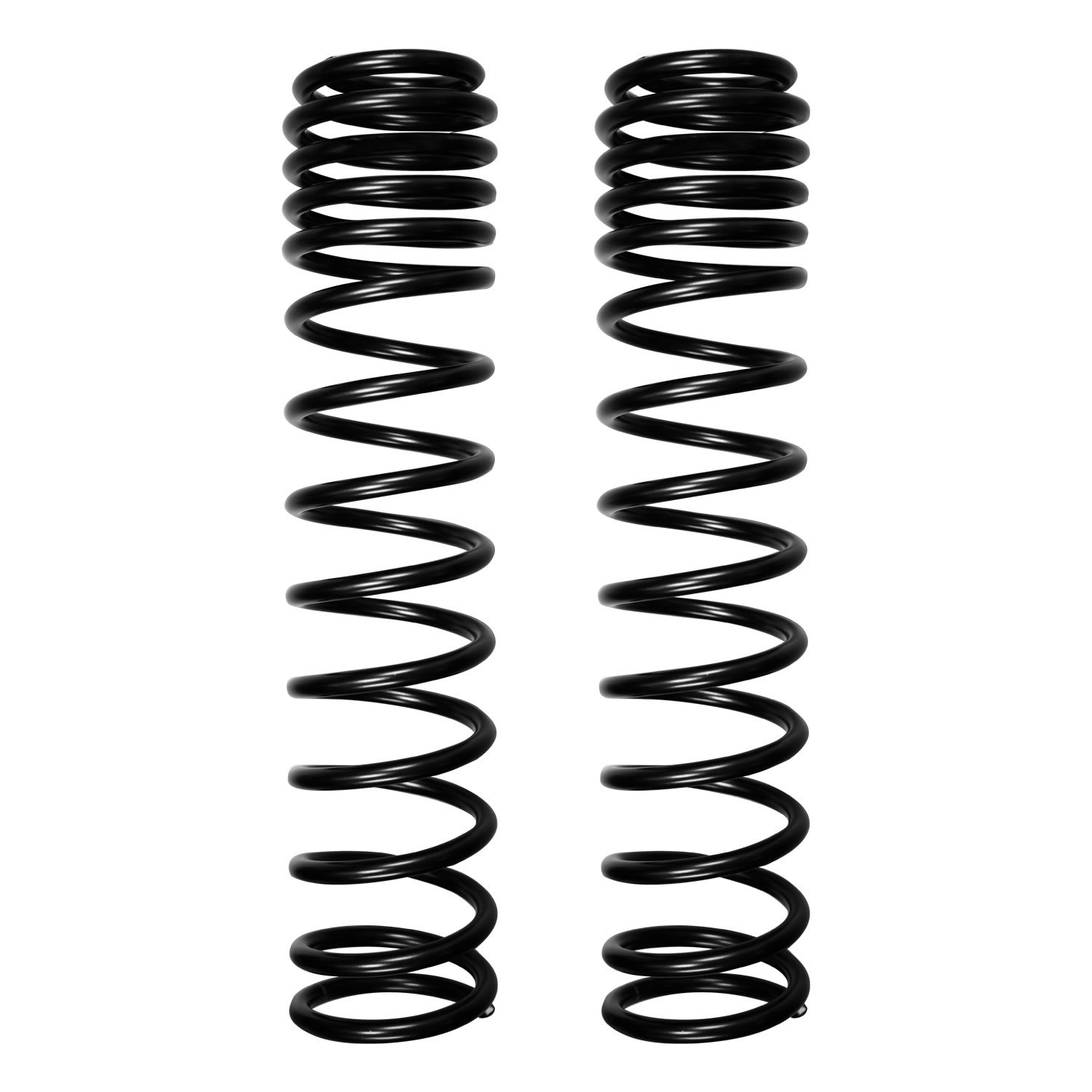 JK55FDR Dual-Rate Long Travel Front Coil Springs, 2007-2018