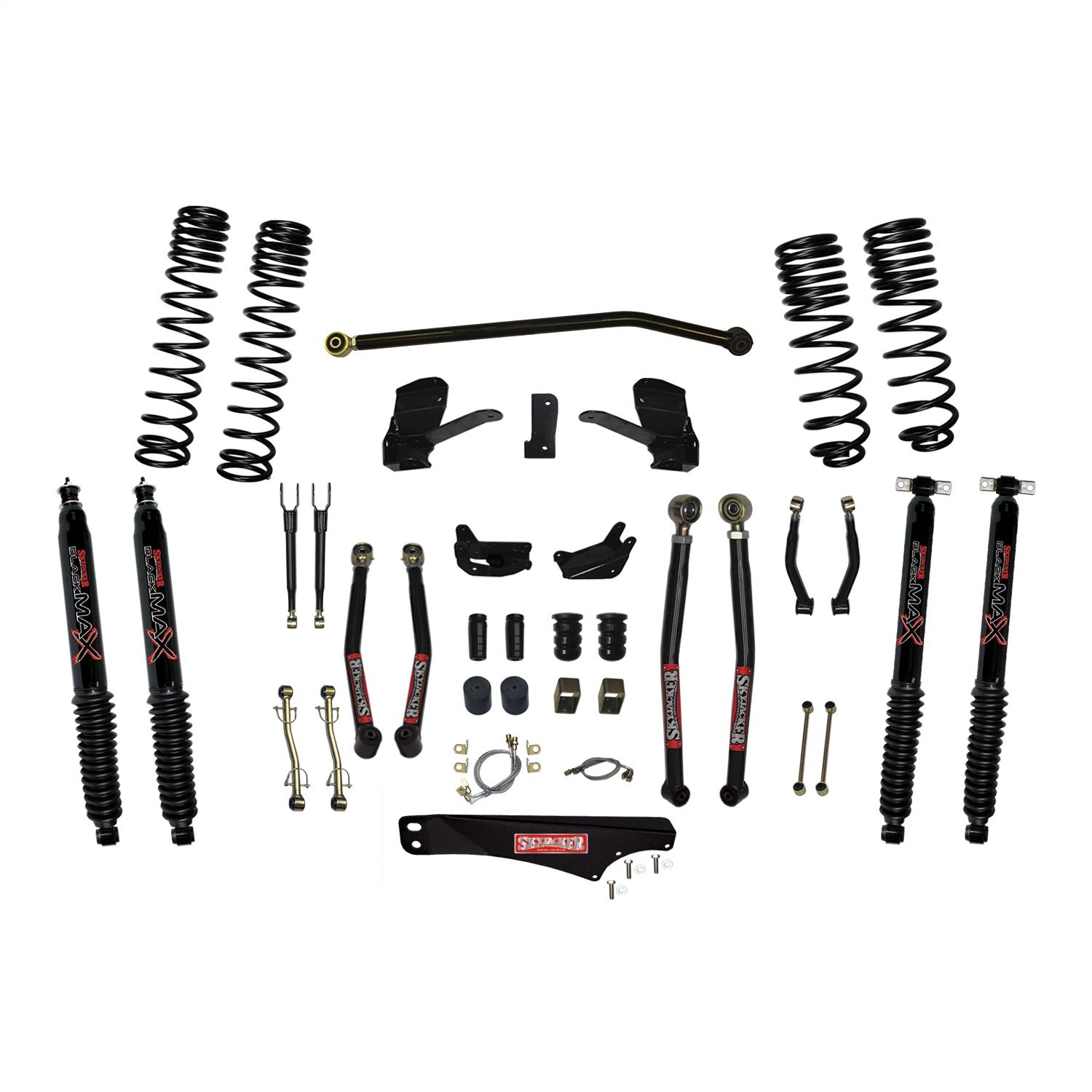 JK60LKLT-SXB Front and Rear Suspension Lift Kit, Lift Amount: 6 in. Front/6 in. Rear