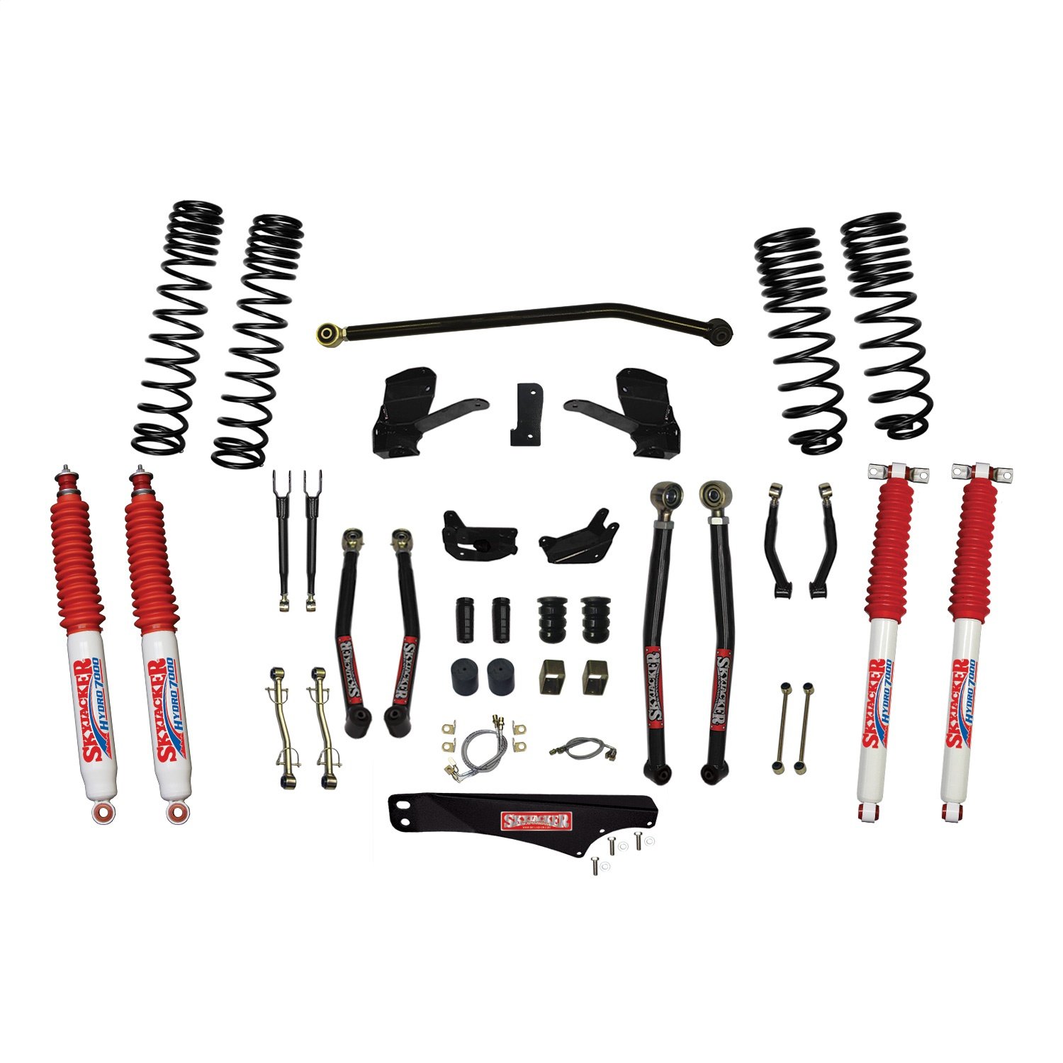 JK60LKLT-SXH Front and Rear Suspension Lift Kit, Lift Amount: 6 in. Front/6 in. Rear