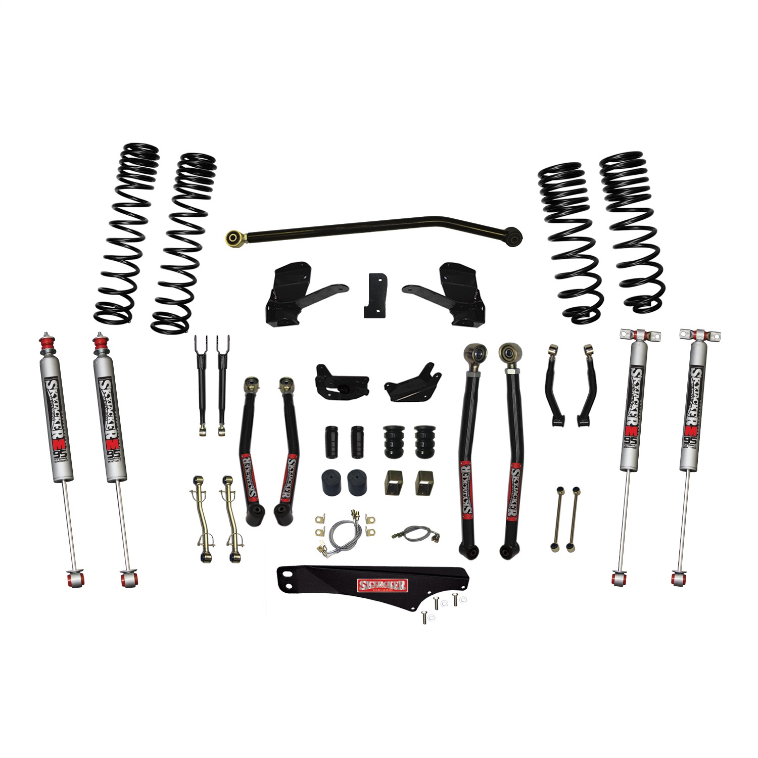 JK60LKLT-SXM Front and Rear Suspension Lift Kit, Lift Amount: 6 in. Front/6 in. Rear