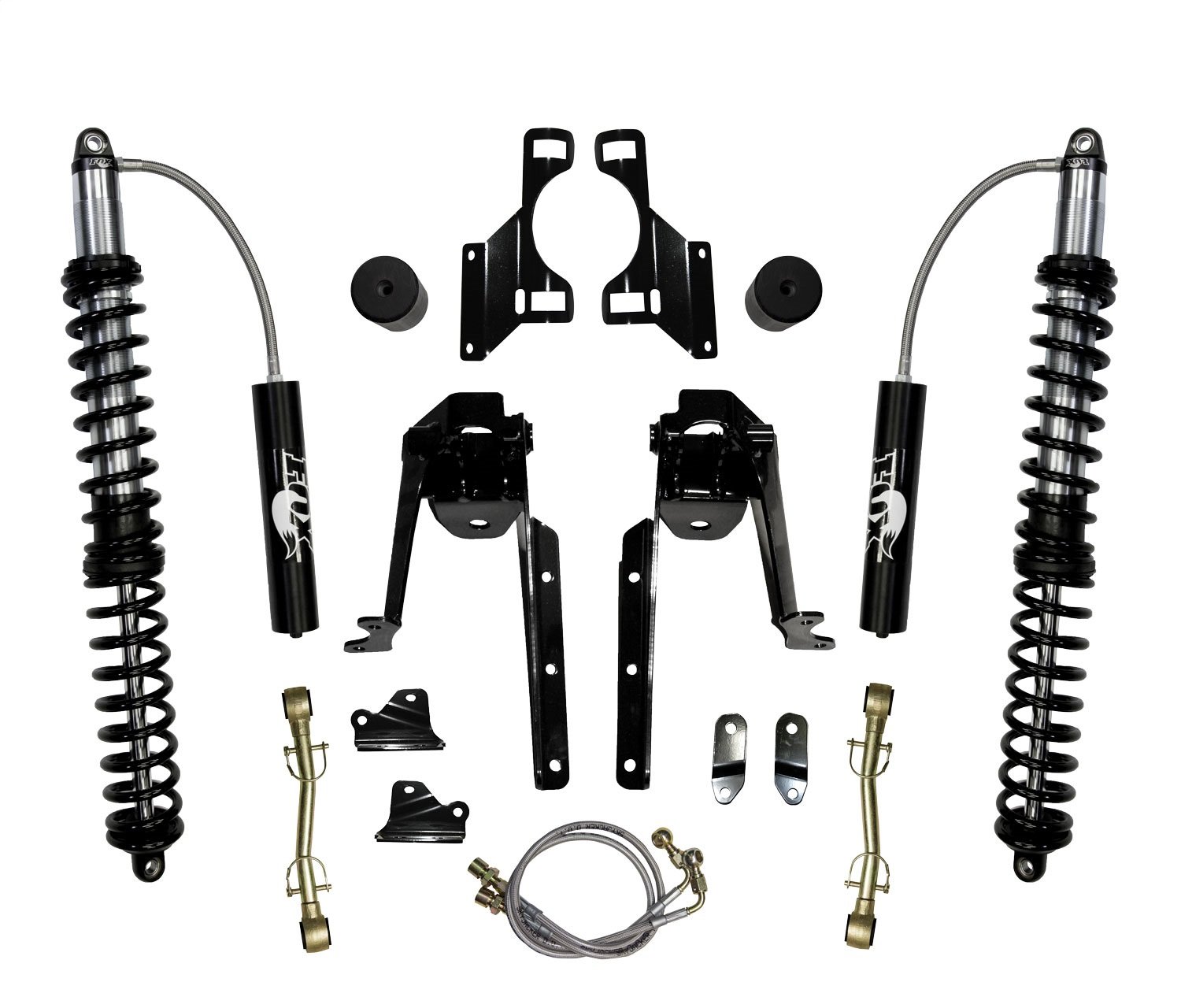 Front Coil-Over Upgrade Kit for 2007-2016 Jeep Wrangler